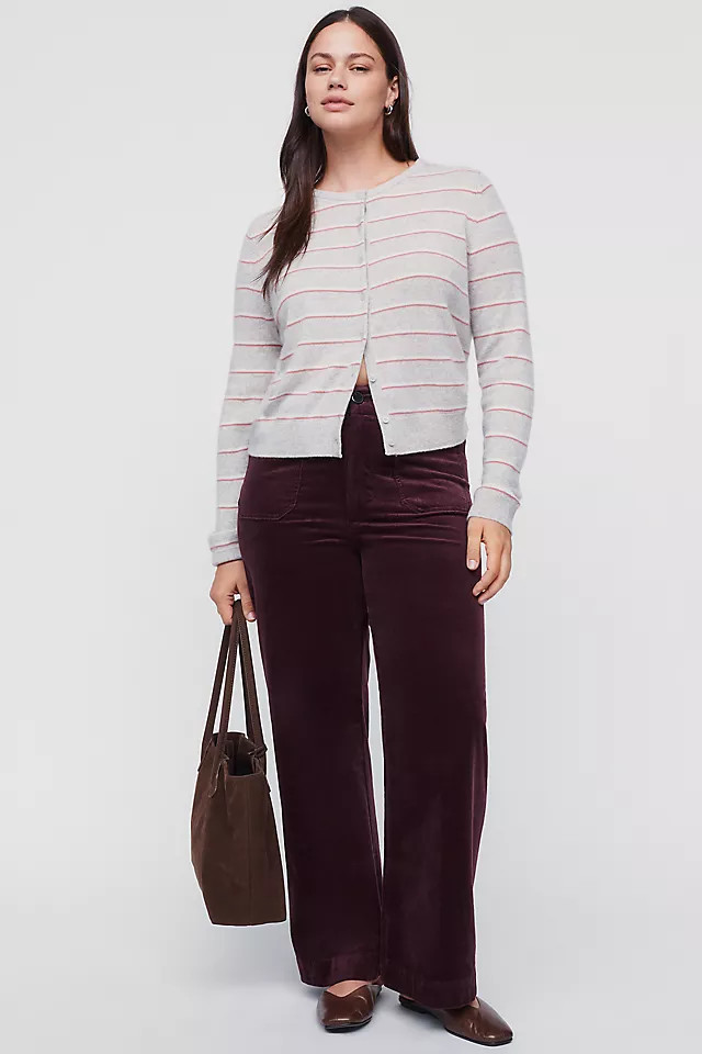 Colette Corduroy Full Length Wide Leg Pants | Anthropologie (US)