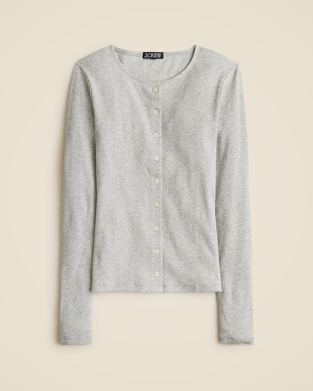 Fine rib cardigan | J. Crew US