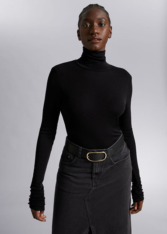 Long-Sleeved Woolen Turtleneck Top | & Other Stories (EU + UK)