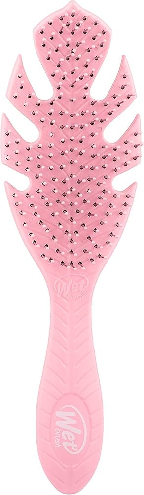 Wet Brush Go Green Hair Detangler Brush, Pink - Detangling Hair Brush - Ultra-Soft IntelliFlex Br... | Amazon (US)