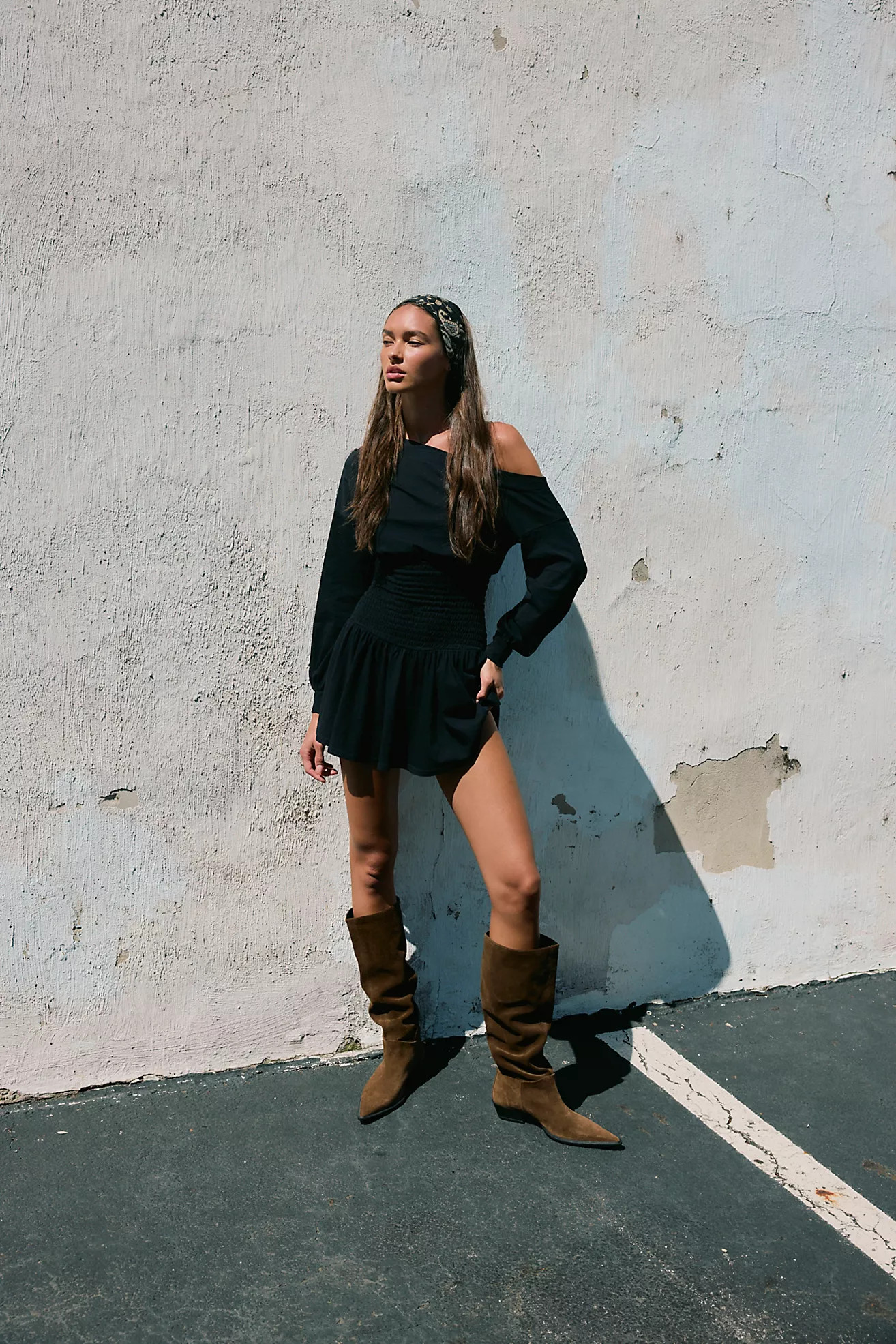 Scorching Hot Long-Sleeve Mini Dress | Free People (Global - UK&FR Excluded)