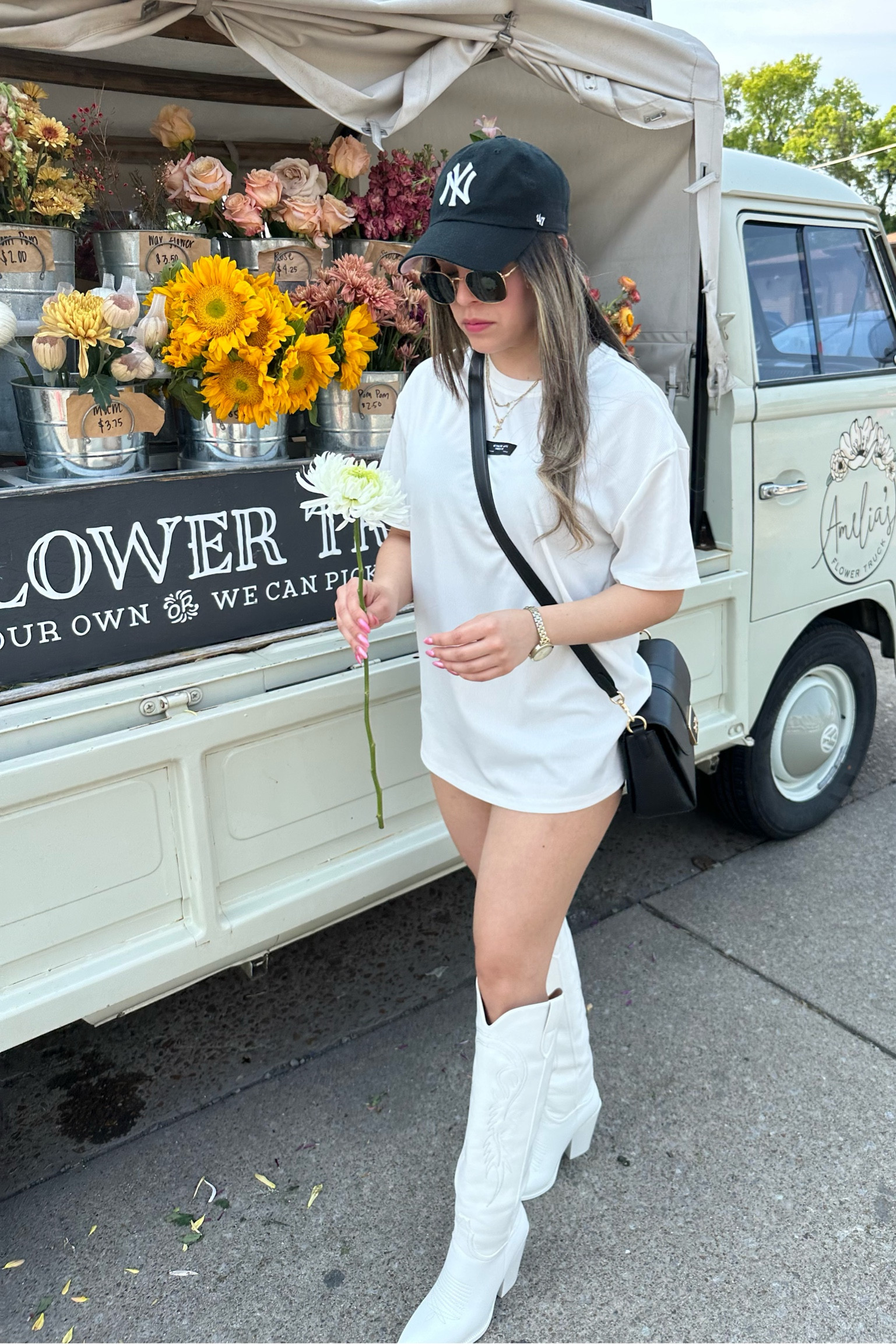 Casual outfit / White / Cowboy boots 

#LTKSeasonal #LTKsalealert #LTKshoecrush