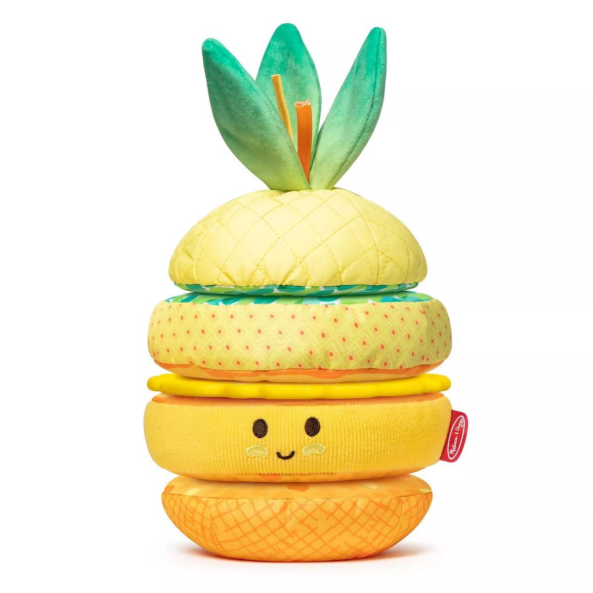 Melissa & Doug Multi-Sensory Pineapple Soft Stacker Infant Toy | Target