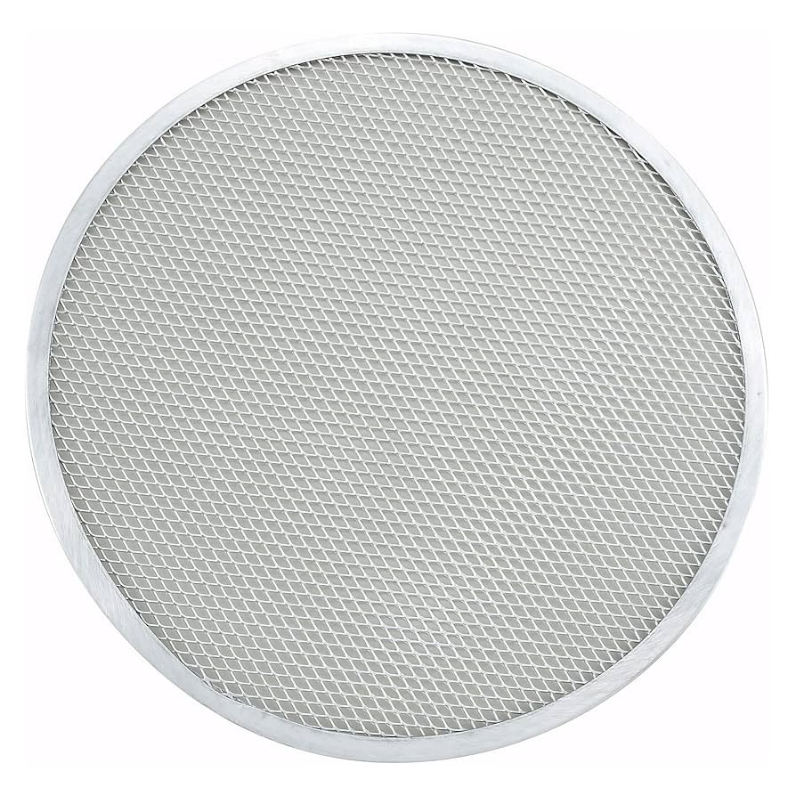 Winco Winware 16-Inch Seamless Aluminum Pizza Screen, 16 Inch | Amazon (US)