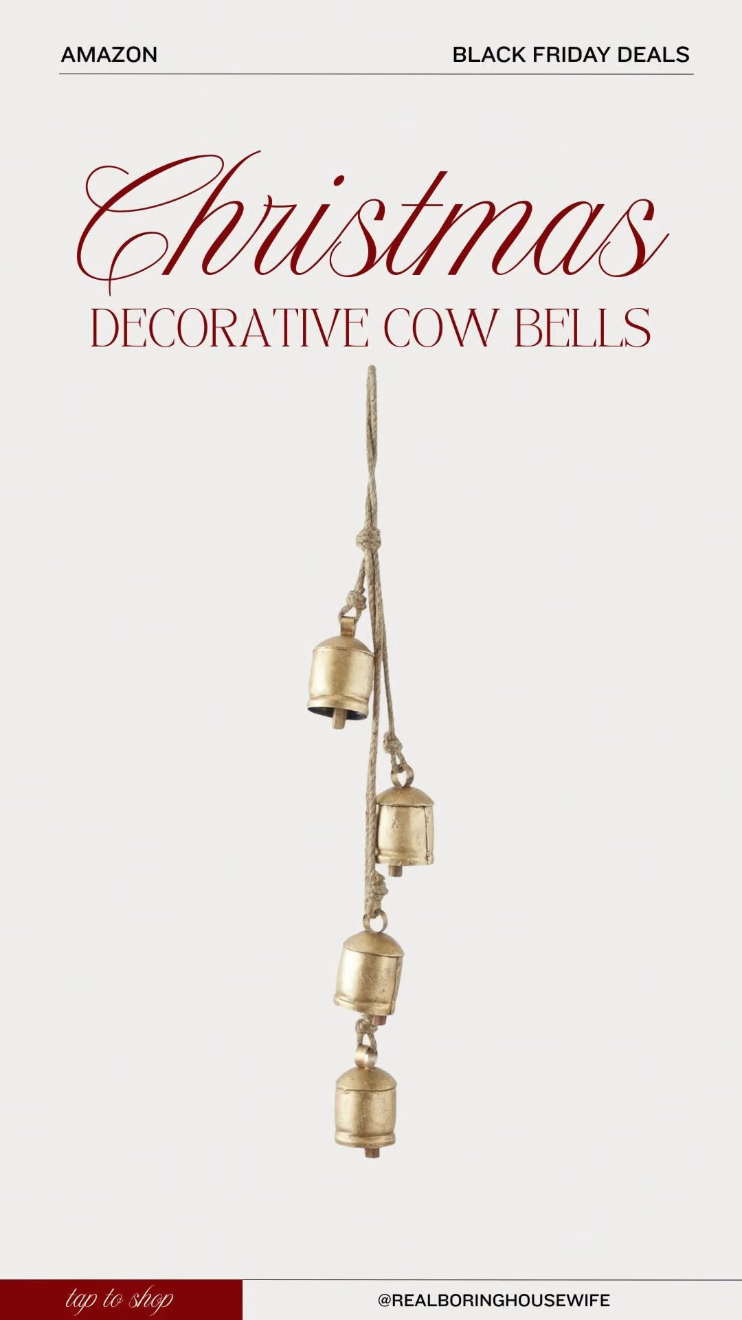 Amazon Black Friday Deals Christmas Decorative Cow Bells // Amazon, Amazon Deals, Amazon Sale, Amazon Home, Amazon Home Decor, Amazon Home Decor Finds, Amazon Christmas, Christmas, Christmas Decor, Christmas Decorations, Cow Bells

#LTKCyberWeek #LTKHome #LTKHoliday