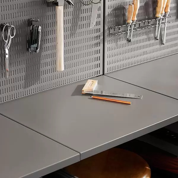 Garage+ by Elfa Work Surface | The Container Store
