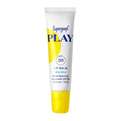 Supergoop! PLAY Sunscreen Lip Balm with Mint - SPF 30 - 0.5 fl oz | Target