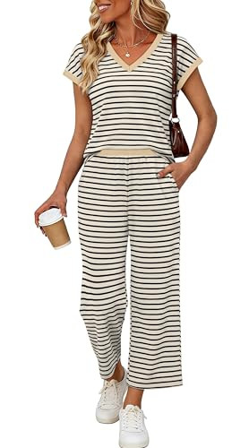 Amazon.com: Two Piece Sets for Women Going Out Cruise Outfits for Women Lounge Sets Travel Vacati... | Amazon (US)