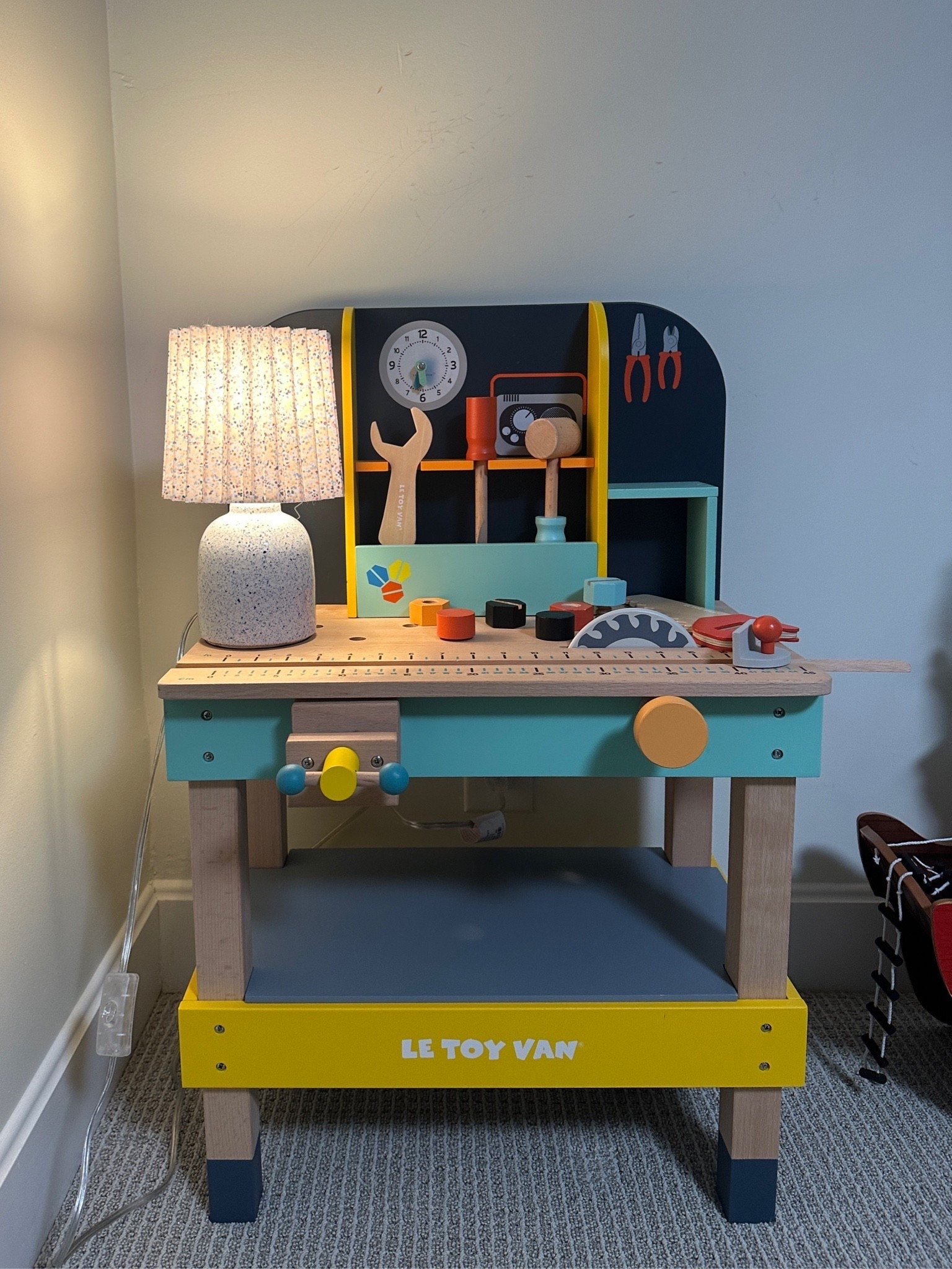 Such a good set for kids!

Toddler work bench, toddler toy, first birthday gifts, mini table lamp only $10

#LTKHome #LTKKids #LTKBaby