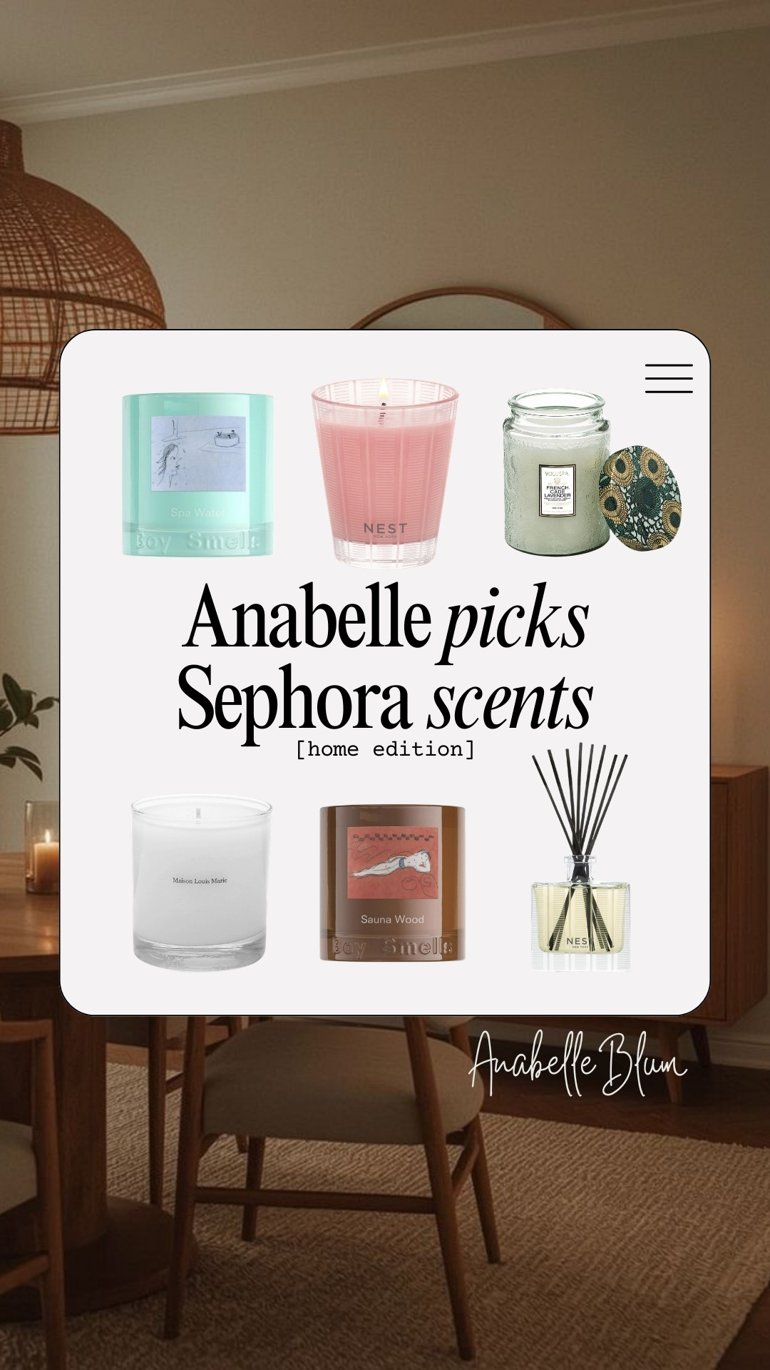 Perfect scents for your home! 

 #LTKselfcare #LTKU #LTKHome