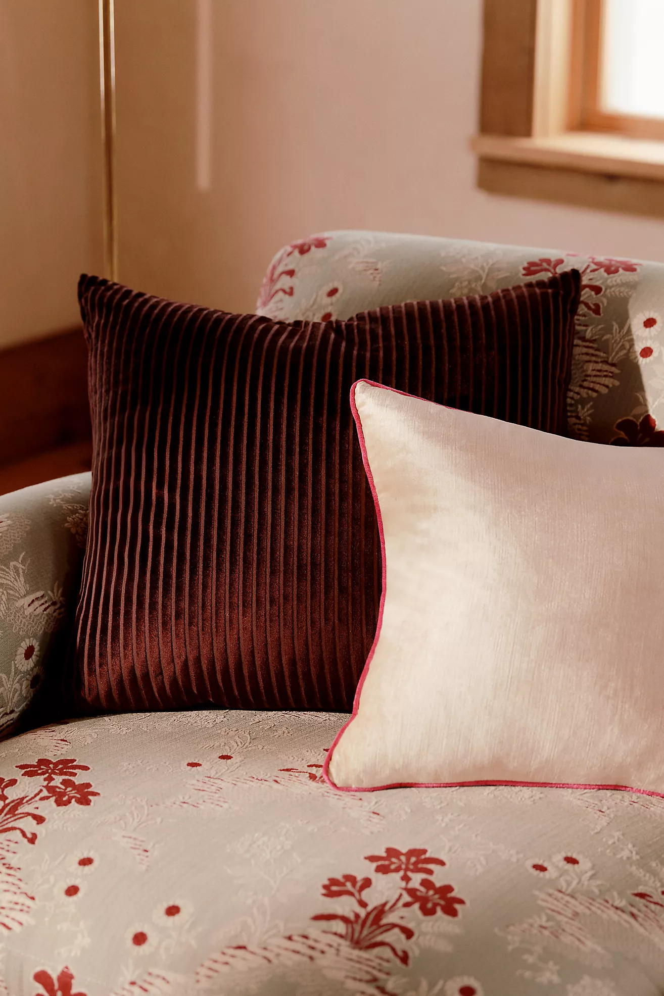 Adelina Velvet Pillow | Anthropologie (US)