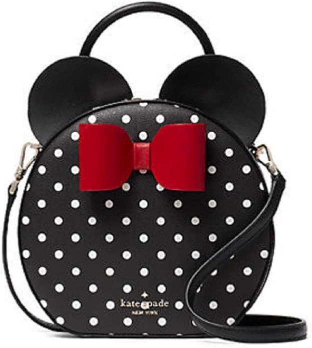 Kate Spade New York Minnie Mouse Crossbody Bag with Ears and Bow | Amazon (US)
