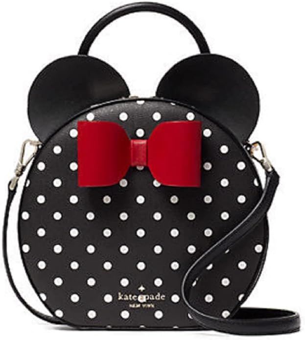 Kate Spade New York Minnie Mouse Crossbody Bag with Ears and Bow | Amazon (US)