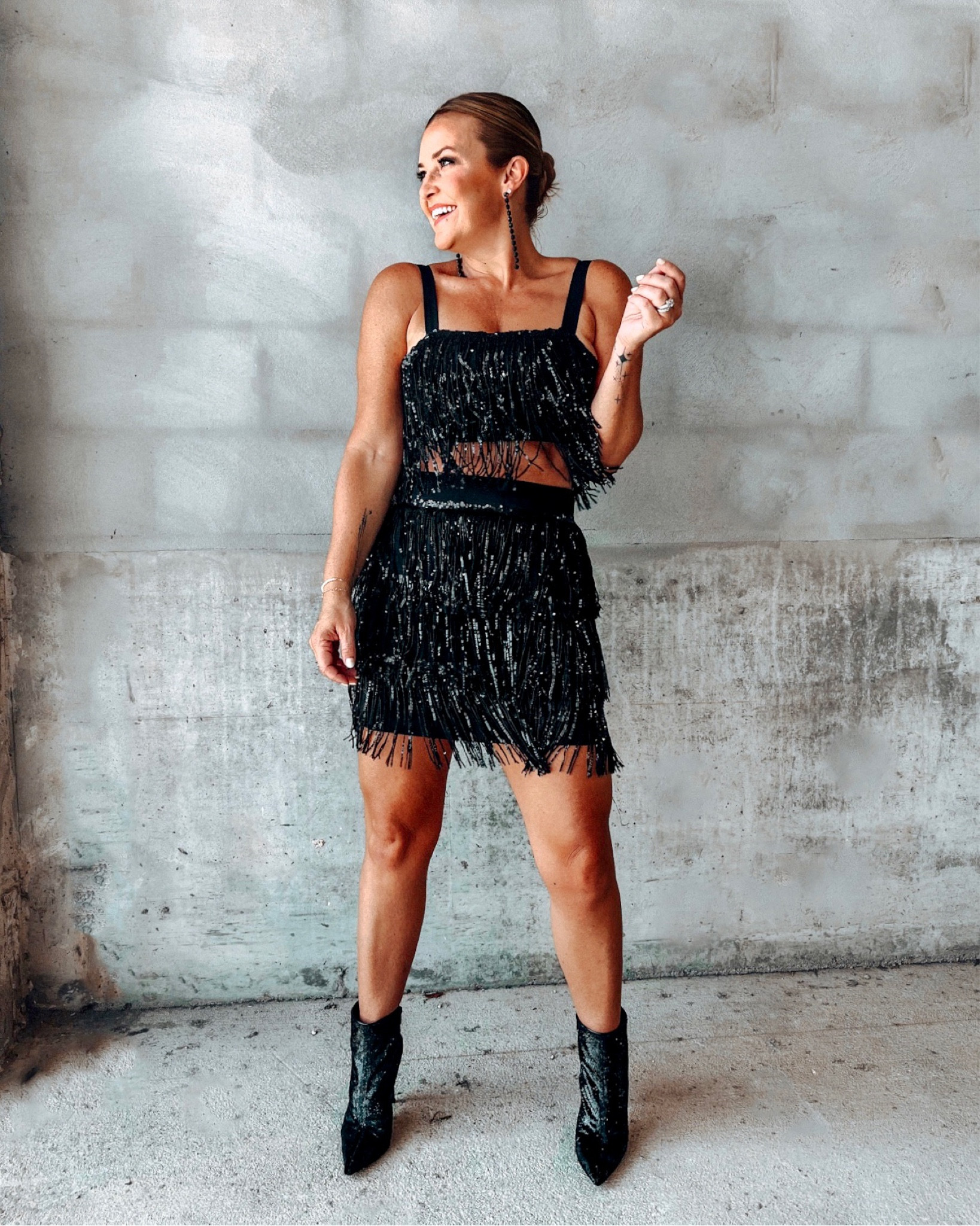 This fringe set from VICI Collection y’all 🖤 it’s on MAJOR SALE!! Dressed.in.Delight saves you 20% 

#LTKsalealert