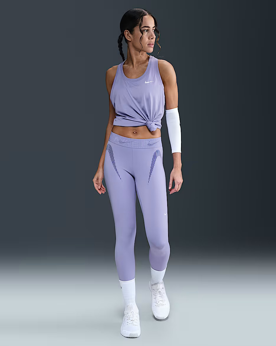 Sustainable MaterialsNike ProWomen's Mid-Rise 7/8 Graphic Leggings | Nike (US)