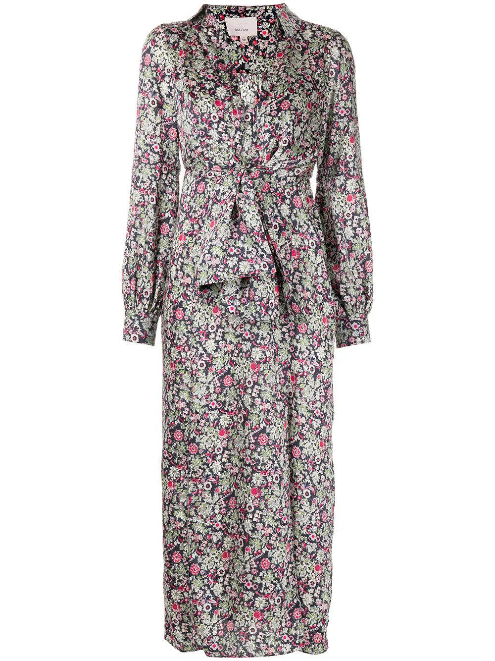 Quin floral-print midi dress | Farfetch (RoW)