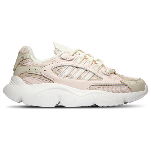 adidas Originals Girls adidas Originals Ozmillen - Girls' Preschool Basketball Shoes Ivory/Wonder Quartz Size 12.0 | Champs Sports