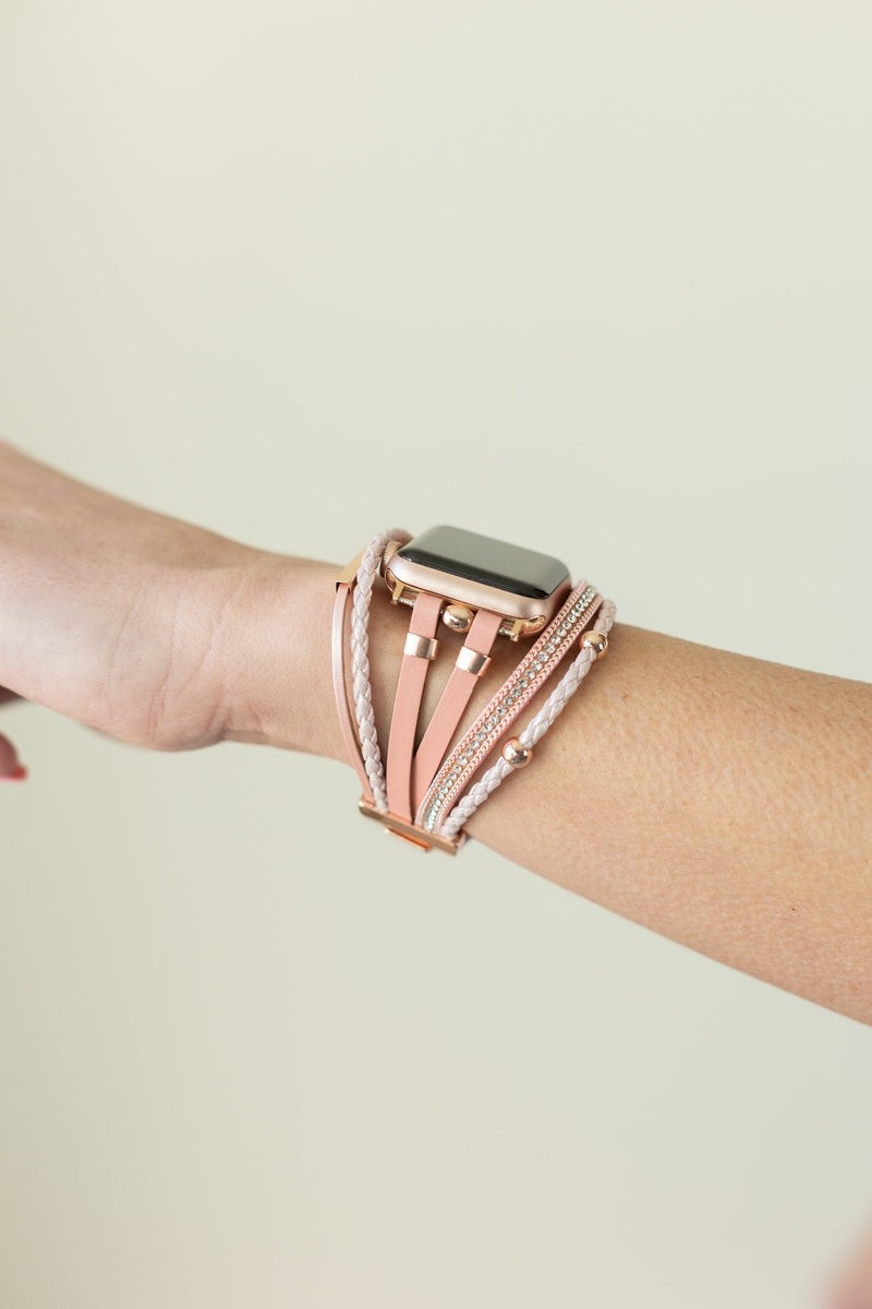 Solange Dusty Pink Apple Band | StrawberryAvocados