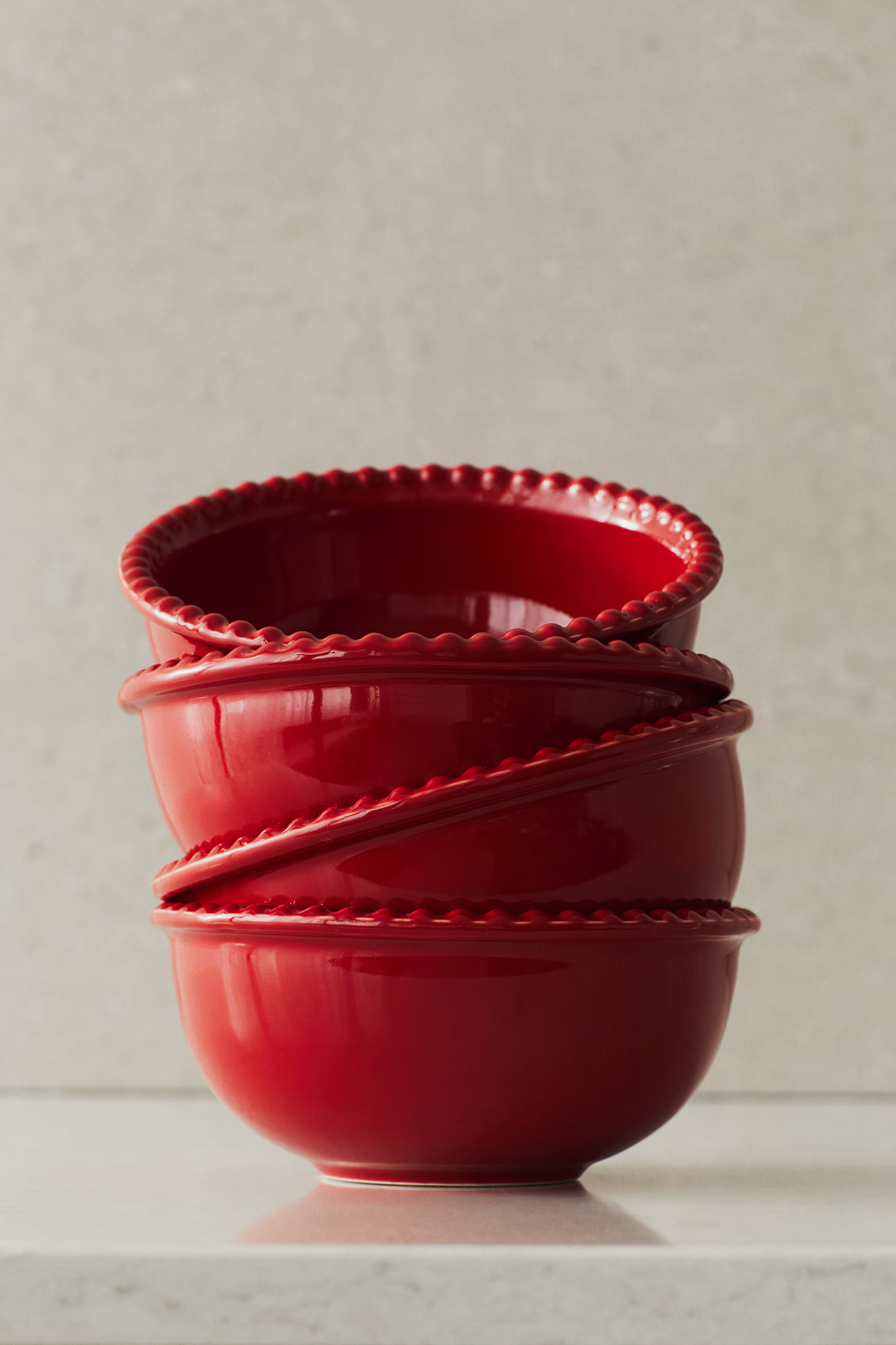 Stoneware Bowl - Red - Home All | H&M US | H&M (US + CA)