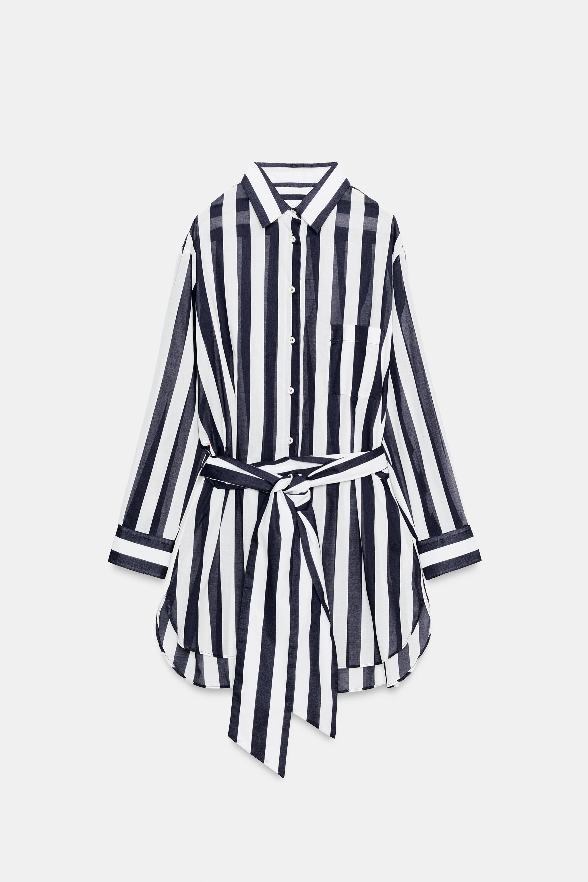 ZW COLLECTION STRIPED SHIRT | Zara UK
