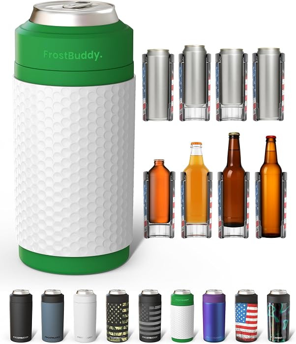 Frost Buddy Universal Buddy Can Cooler - Fits All - For Regular 12 & 16 oz or Slim-Size Bottles -... | Amazon (US)