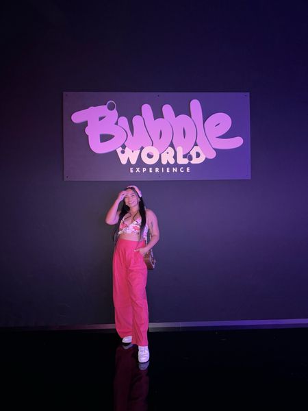 My pink outfit that I wore to Bubble World is currently on sale 🌸🩷🎀 top (M), pants (M) 

20% off ALL DRESSES & 15% off ALMOST everything else on @abercrombie ✨ use code SUITEAF for an extra 15% off, which will stack on top of the sale! Sale ends on 6/10!

#LTKSeasonal #LTKSaleAlert #LTKTravel