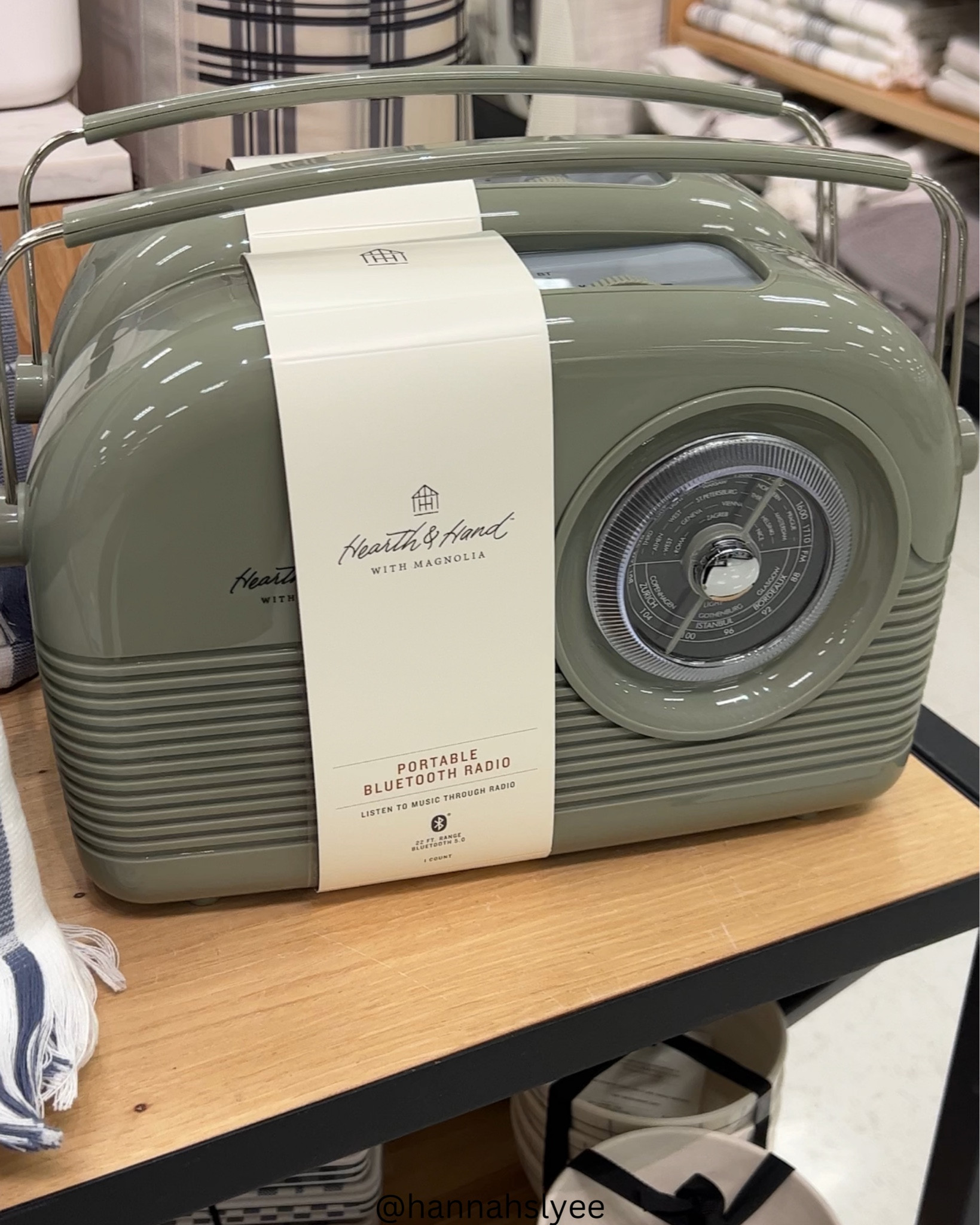 Hearth and hand, Bluetooth radio from target

#LTKSeasonal #LTKhome #LTKsalealert