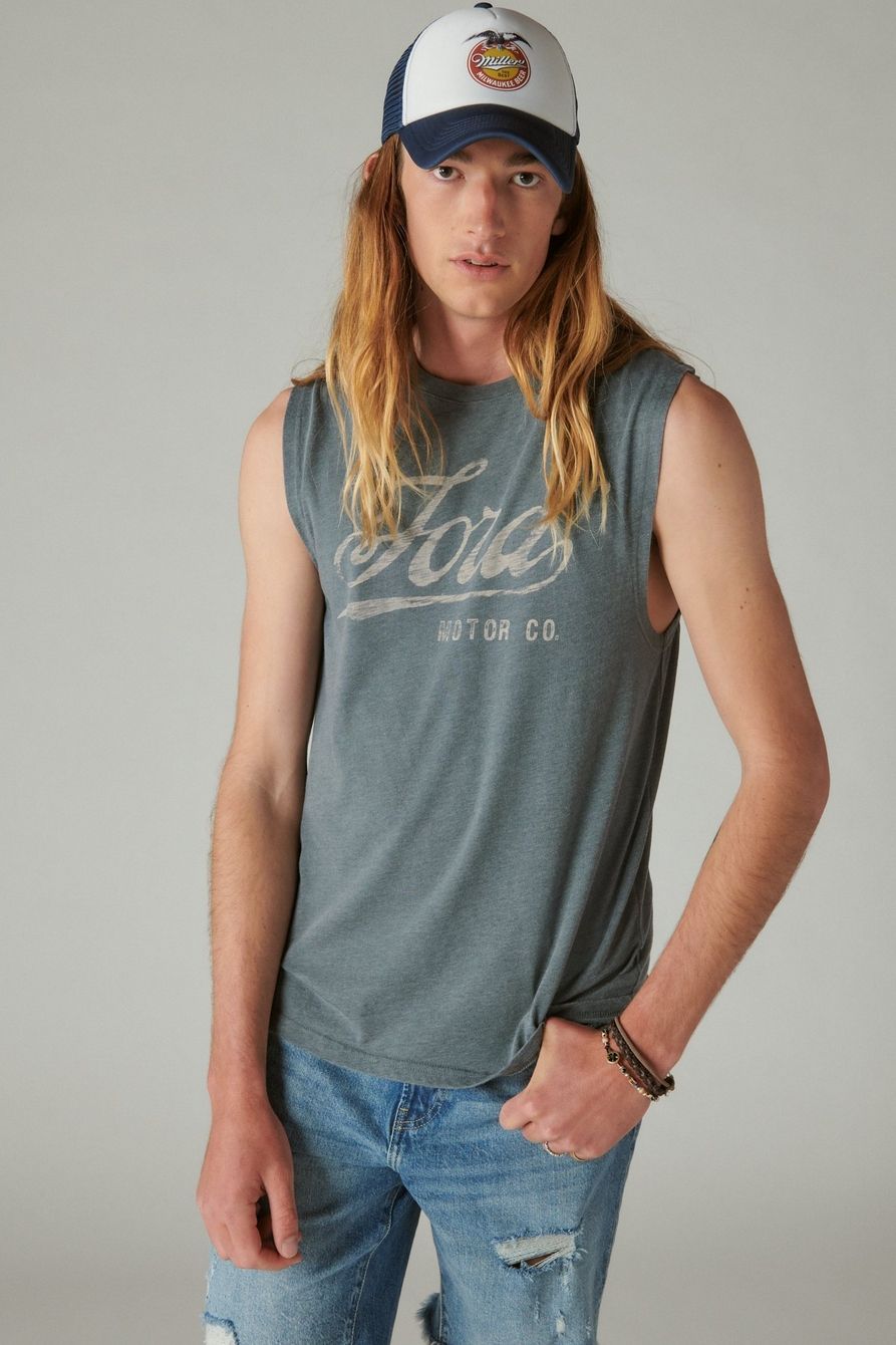 FORD SCRIPT MUSCLE TEE | Lucky Brand