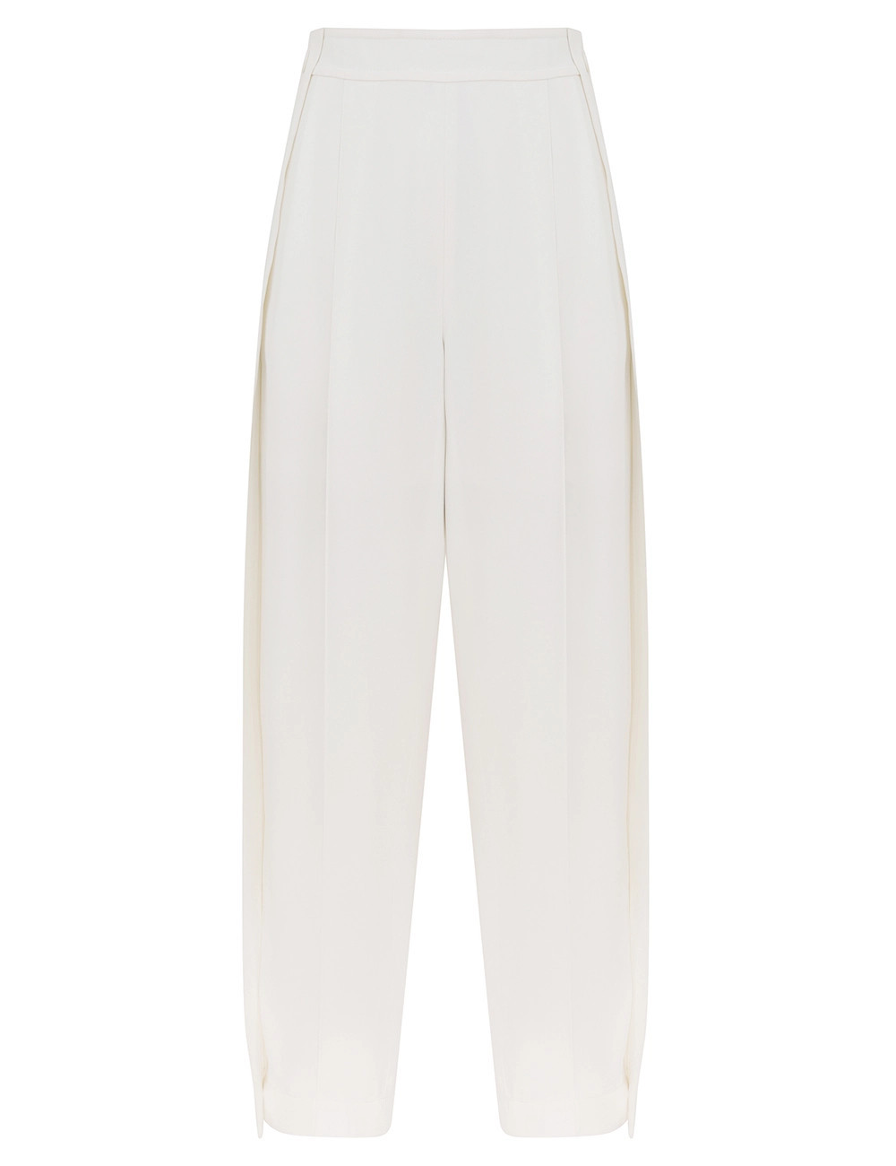 ZIMMERMANN Luna Twill Barrel Pants White Size 2 | ZIMMERMANN (US, CA, EU, MENA)