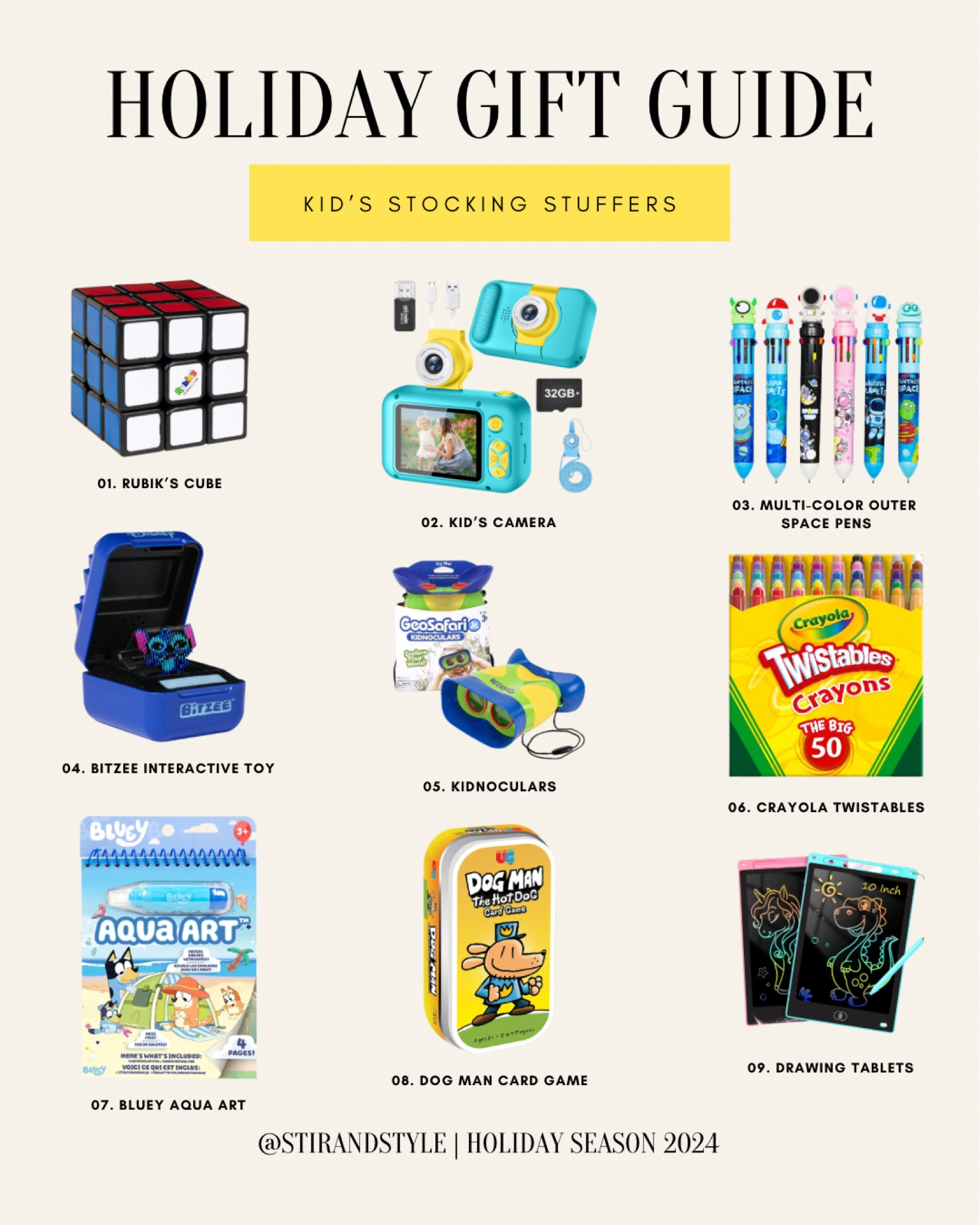 Shop these stocking stuffers for your little ones! 🧸🛍️

#LTKWatchNow #LTKGiftGuide #LTKHoliday