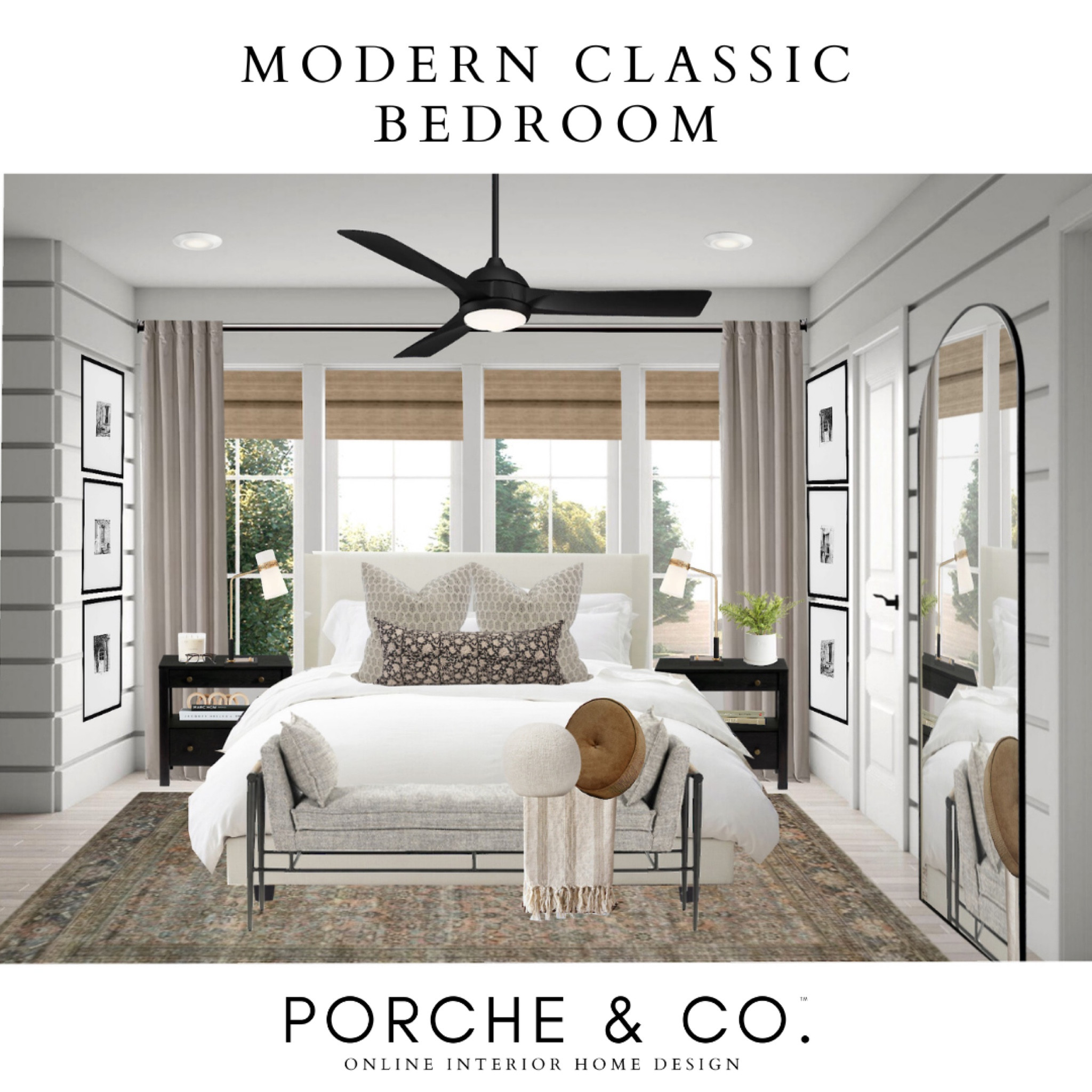 Modern classic bedroom designs, design features, client bedroom design, virtual design, interior design, edesign #bedroominspo 

#LTKhome #LTKstyletip #LTKSeasonal