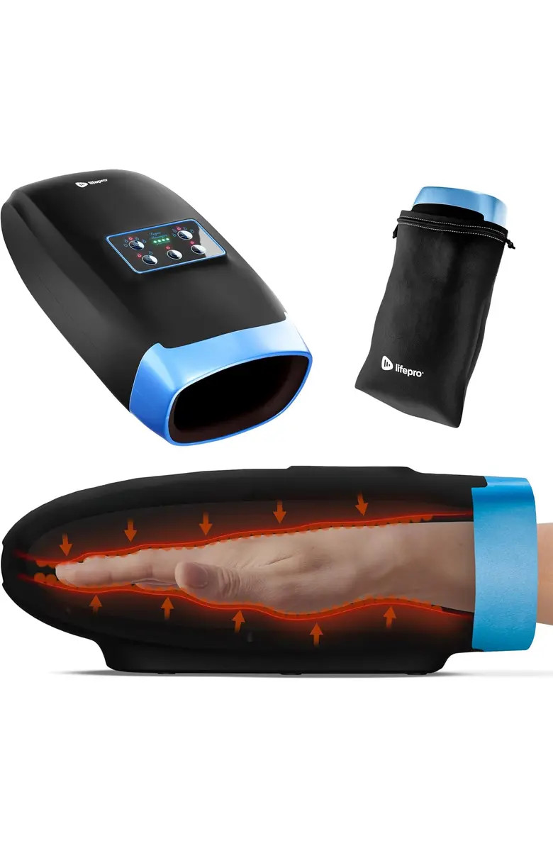 Legra Plus Hand Massager with Heat and Compression Finger, Wrist, and Palm Massager with 5 and 6 ... | Nordstrom