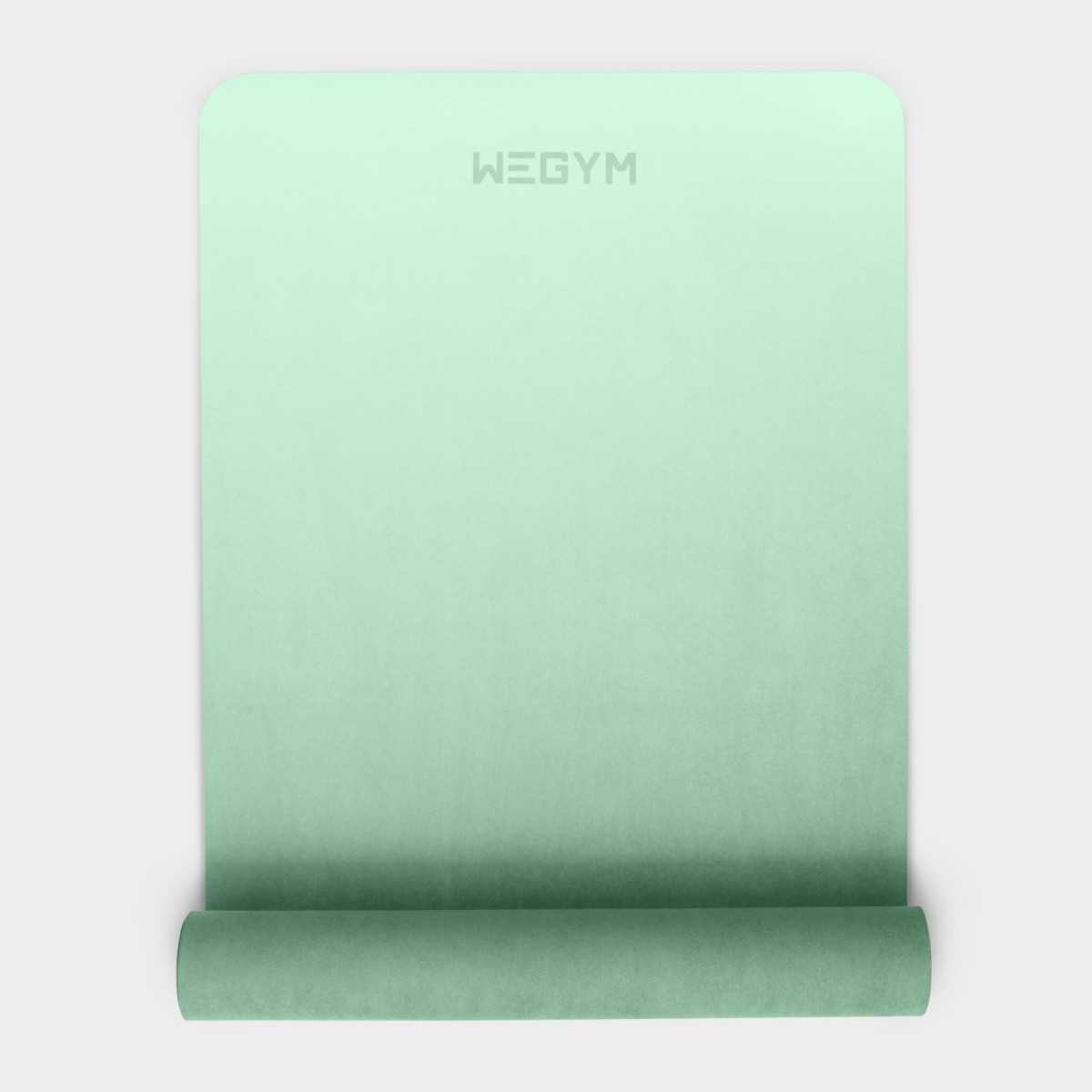 WeGym Premium Suede Yoga Mat - 4mm, 100% Natural Rubber - Jade Ombre | Macy's