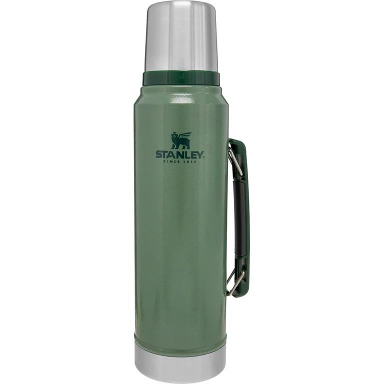 Stanley Classic Stainless Steel Vacuum Insulated Thermos Bottle, 1.1 qt | Walmart (US)