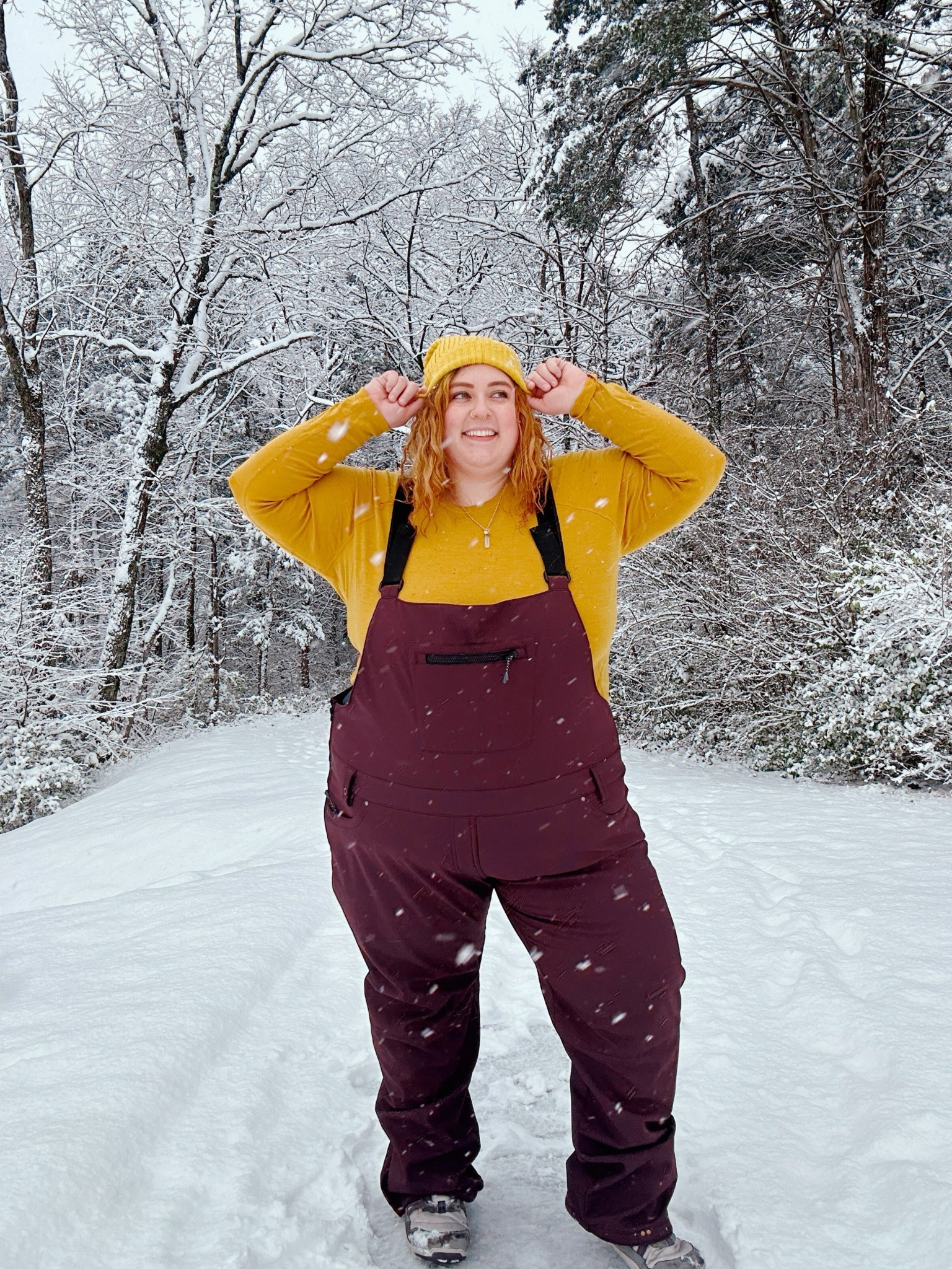 Yes - plus size snow bibs and merino wool! Size doesn’t determine style this winter. 

#LTKSeasonal #LTKMidsize #LTKPlusSize