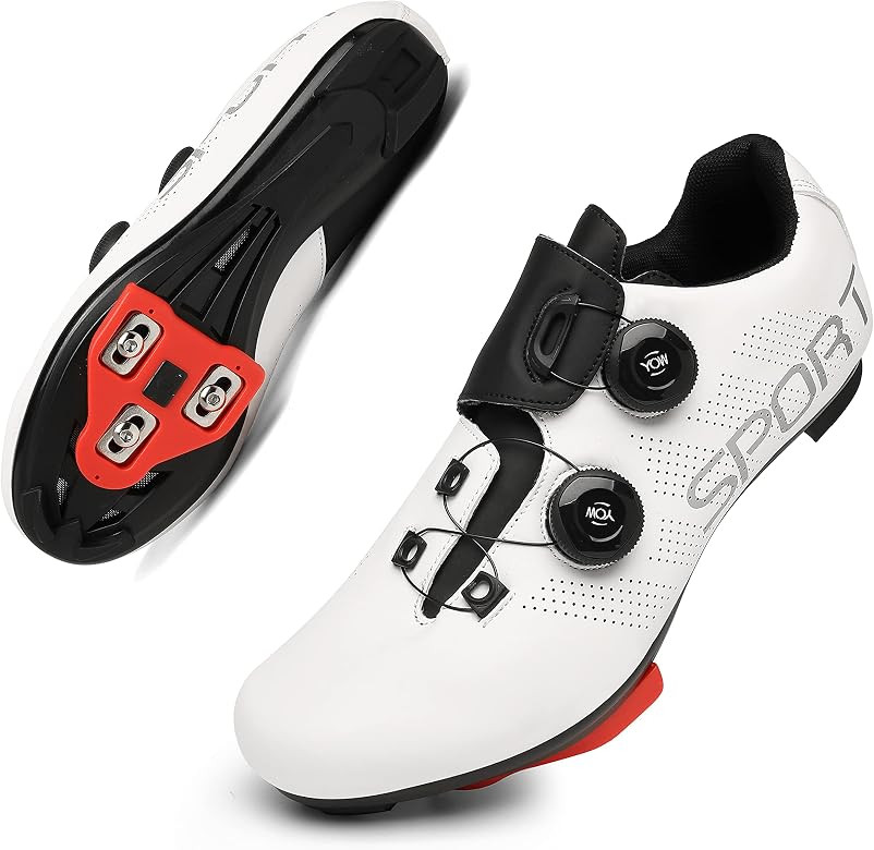 Delta Cleats Peloton Shoes Men Road Bike Cycling Shoes Indoor Cycle Spinning Bicycle Shoes 3 Bolt... | Amazon (US)