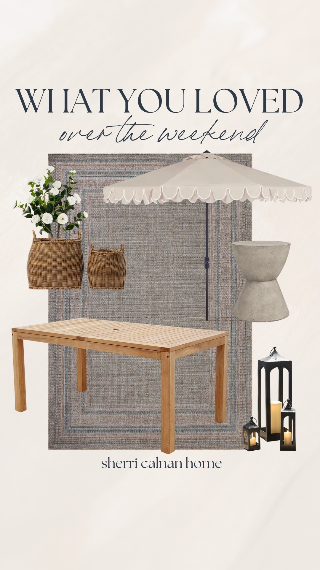 It seems like we’re all ready for patio weather! ☀️ These favorites from the weekend are all great options for sprucing up your outdoor space. From a classic dining table to cute planters and lanterns, here’s what you loved most the past few days… 

#LTKSaleAlert #LTKHome #LTKSeasonal