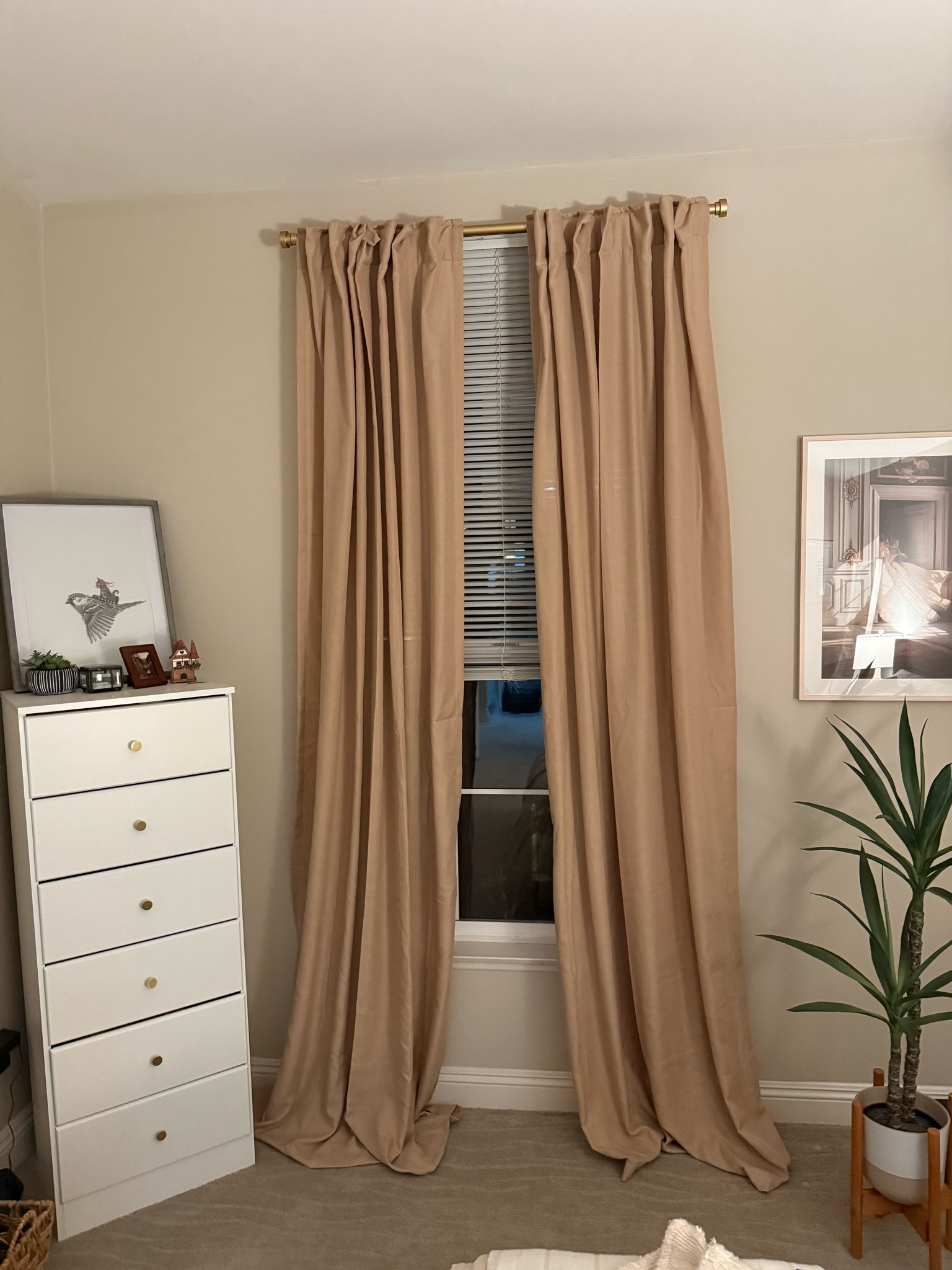 Bedroom curtains 🤍 #amazonhome #amazonfinds #curtains 

#LTKHome #LTKStyleTip #LTKSaleAlert
