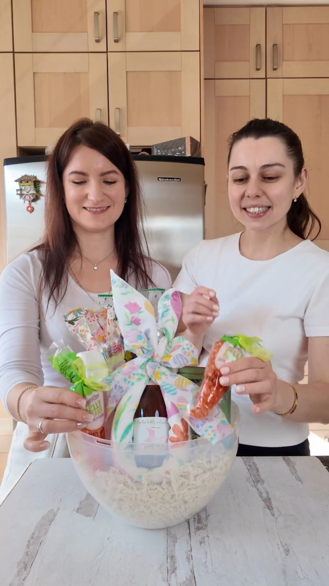 Fill a giant Easter egg with treats, sparkling, tea & candy for a simple but wow-worthy gift 💌 Perfect for neighbors, hostesses, or friends! #EasyEasterGifts #GiftIdeas 

#LTKSeasonal