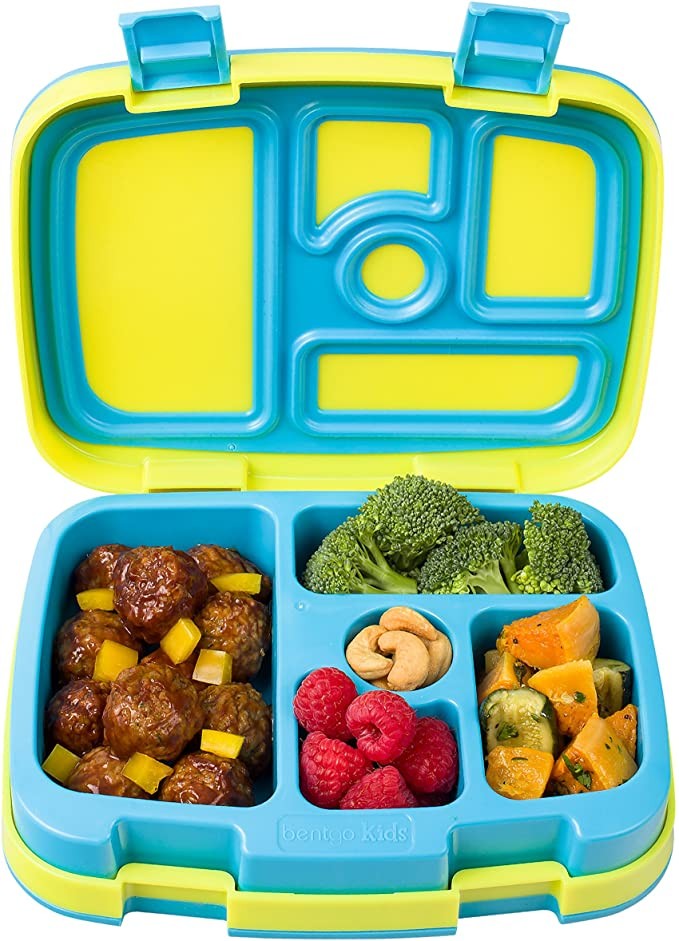 Bentgo® Kids Brights Leak-Proof, 5-Compartment Bento-Style Kids Lunch Box - Ideal Portion Sizes ... | Amazon (US)