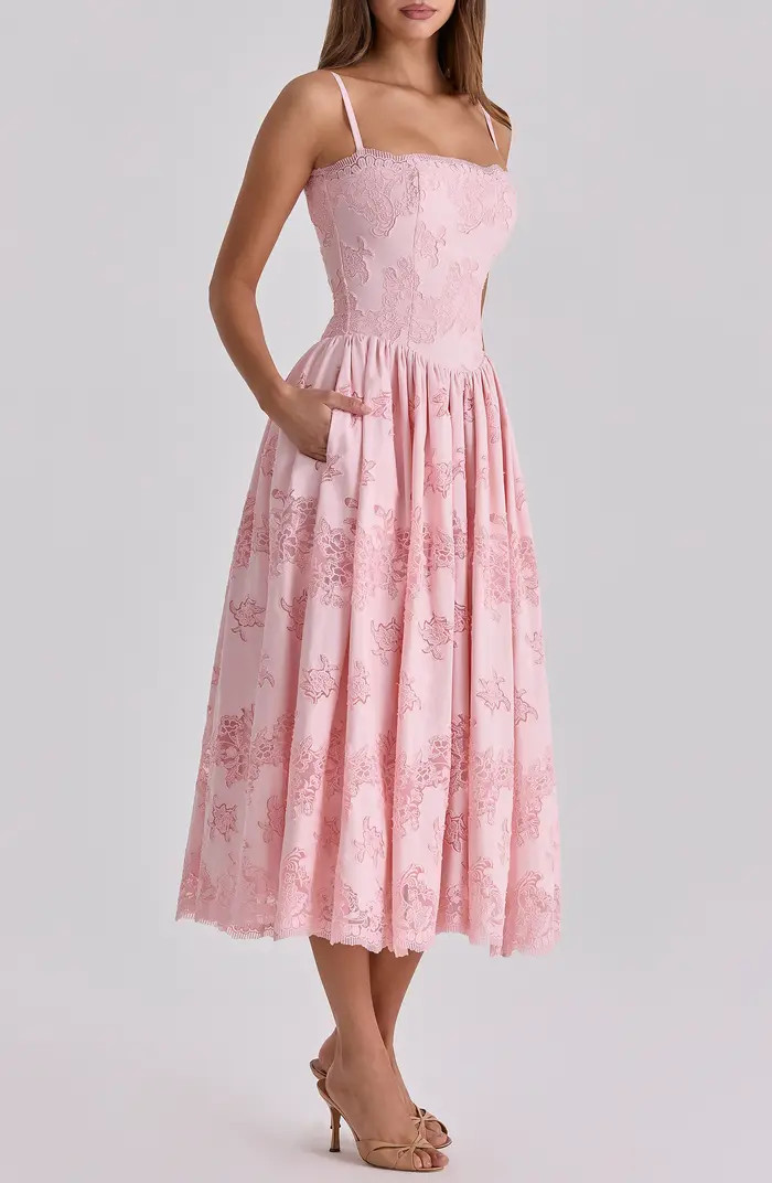 Chloe Broderie Anglaise Party Dress | Nordstrom