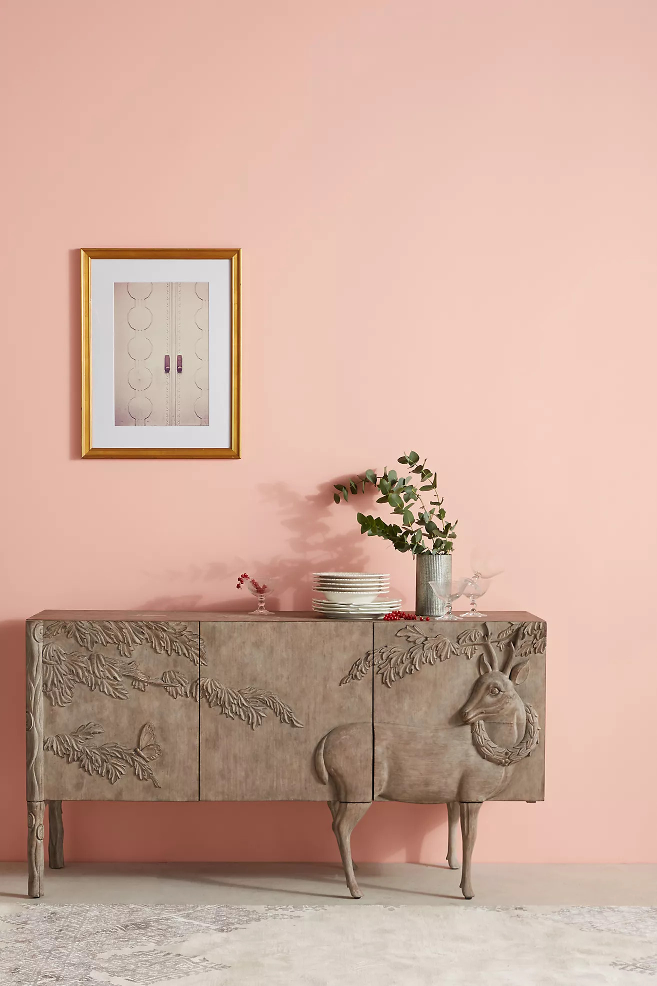 Handcarved Land & Sky Buffet | Anthropologie (US)