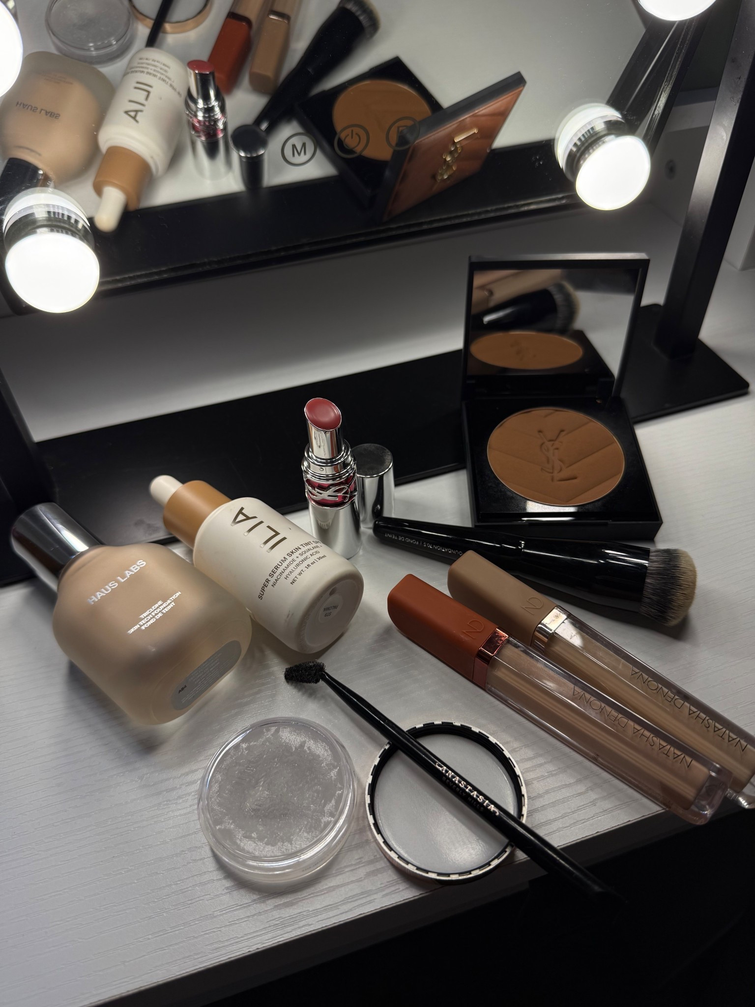 What I last checked out with at Sephora! 

Sephora Savings Event! Use code: SAVEMORE 
30% off Sephora collection 
10% off sitewide (insider) 

YSL lip gloss stick - shade 13 
Haus Labs - shade 130 Light Warm
Ilia Skin Tint - Paloma ST9 
YSL Bronzer - Shade 04
Natasha Denona - Shade N2 & C1


#LTKBeauty #LTKSeasonal #LTKSaleAlert