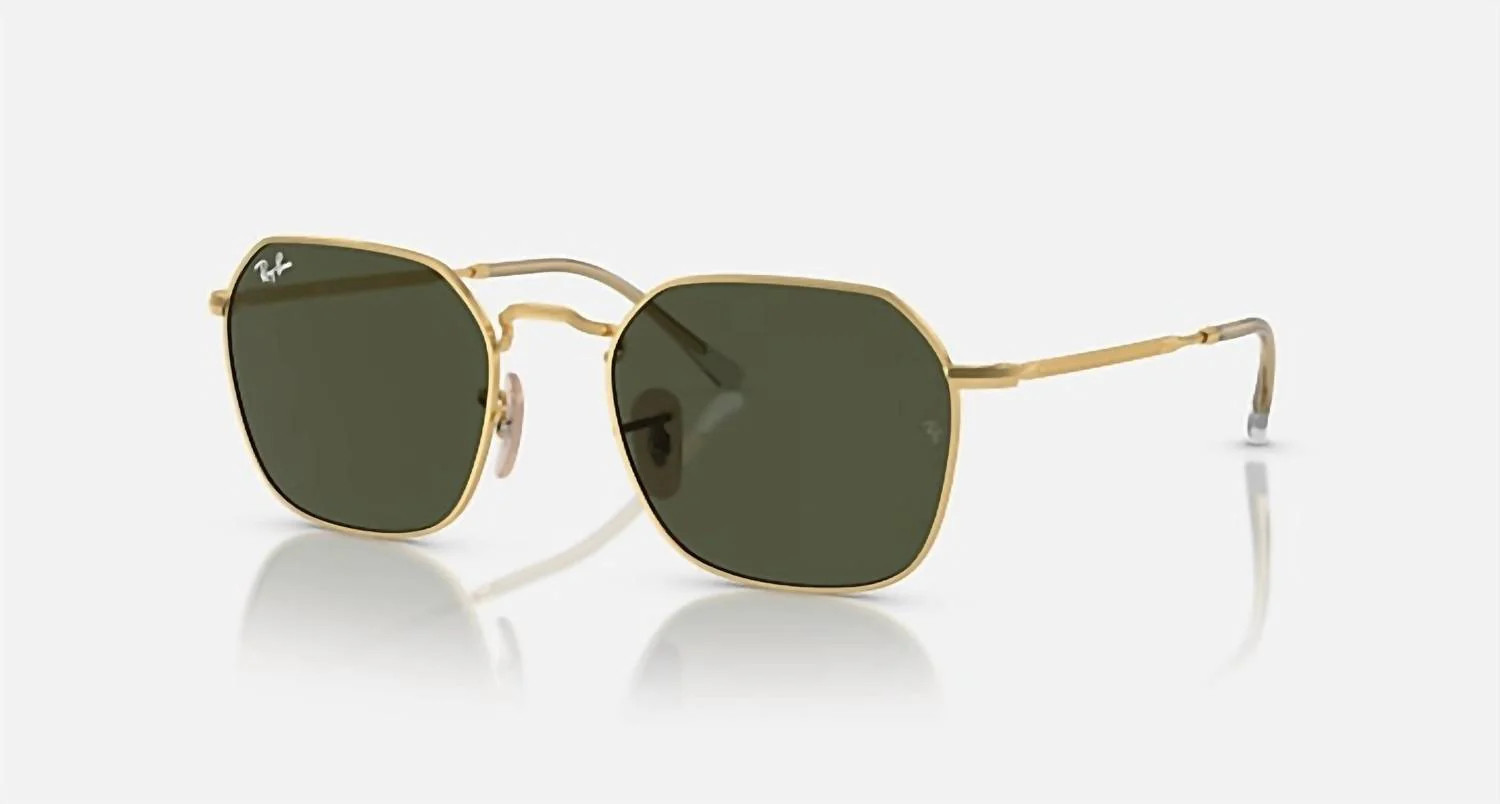 Women's Jim Sunglasses In Gold | Shop Simon