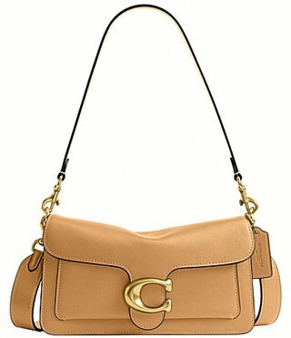 COACH Tabby Natural Grain Chain Shoulder Bag 26 - Biscuit | Dillard's