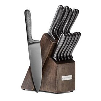 Cambridge Nero 12-Piece Cutlery Set with Knife Block | Macys (US)