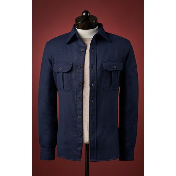 Navy Twill - Overshirt | SPIER & MACKAY
