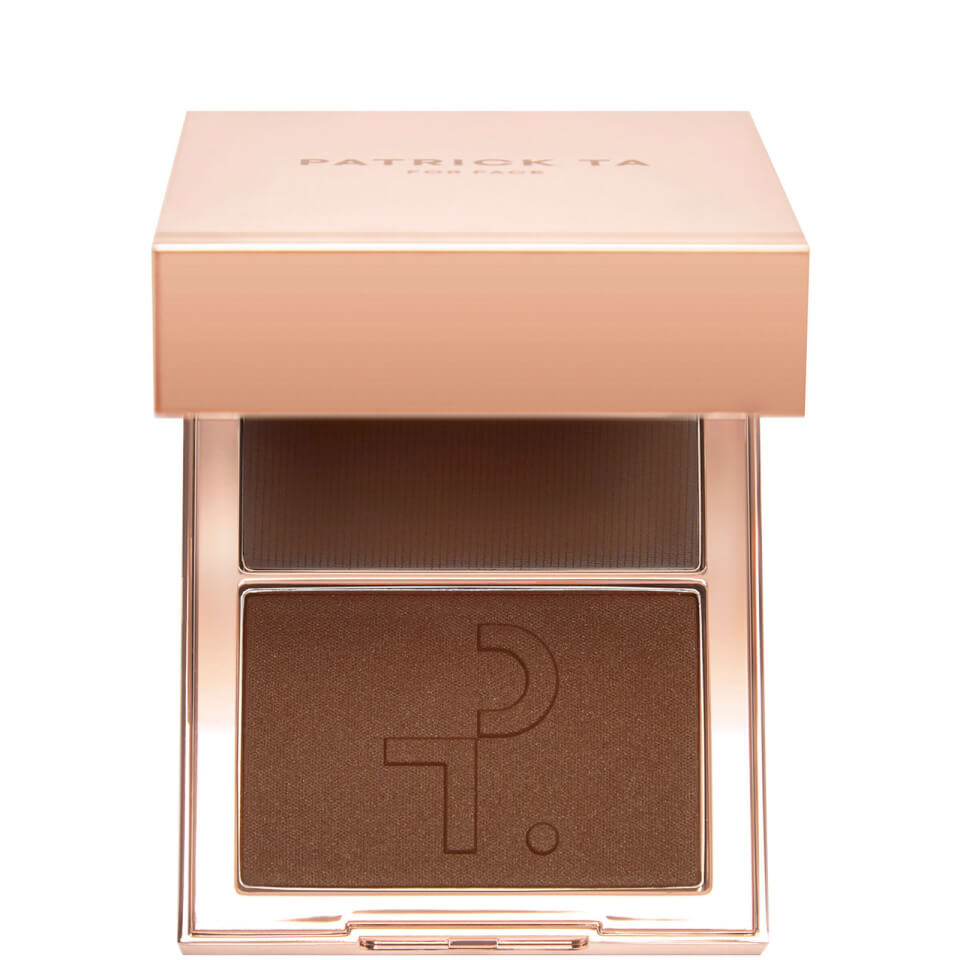PATRICK TA Major Sculpt Crème Contour & Powder Bronzer Duo She's Chiseled (Deep) | Cult Beauty