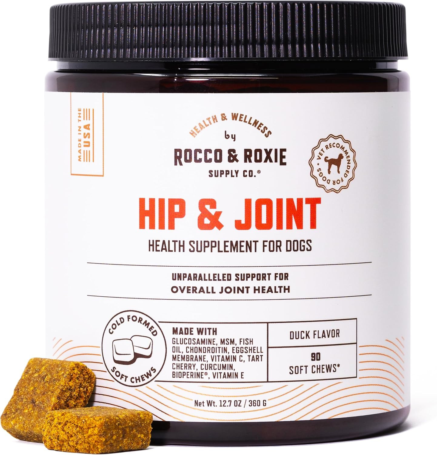 Rocco & Roxie Glucosamine Hip and Joint Supplement for Dogs, Dog Supplements & Vitamins to Suppor... | Amazon (US)