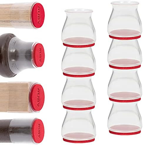 Ruby Sliders As Seen On TV - Red Means They’re Authentic - Premium Chair Covers Protect Hardwoo... | Amazon (US)